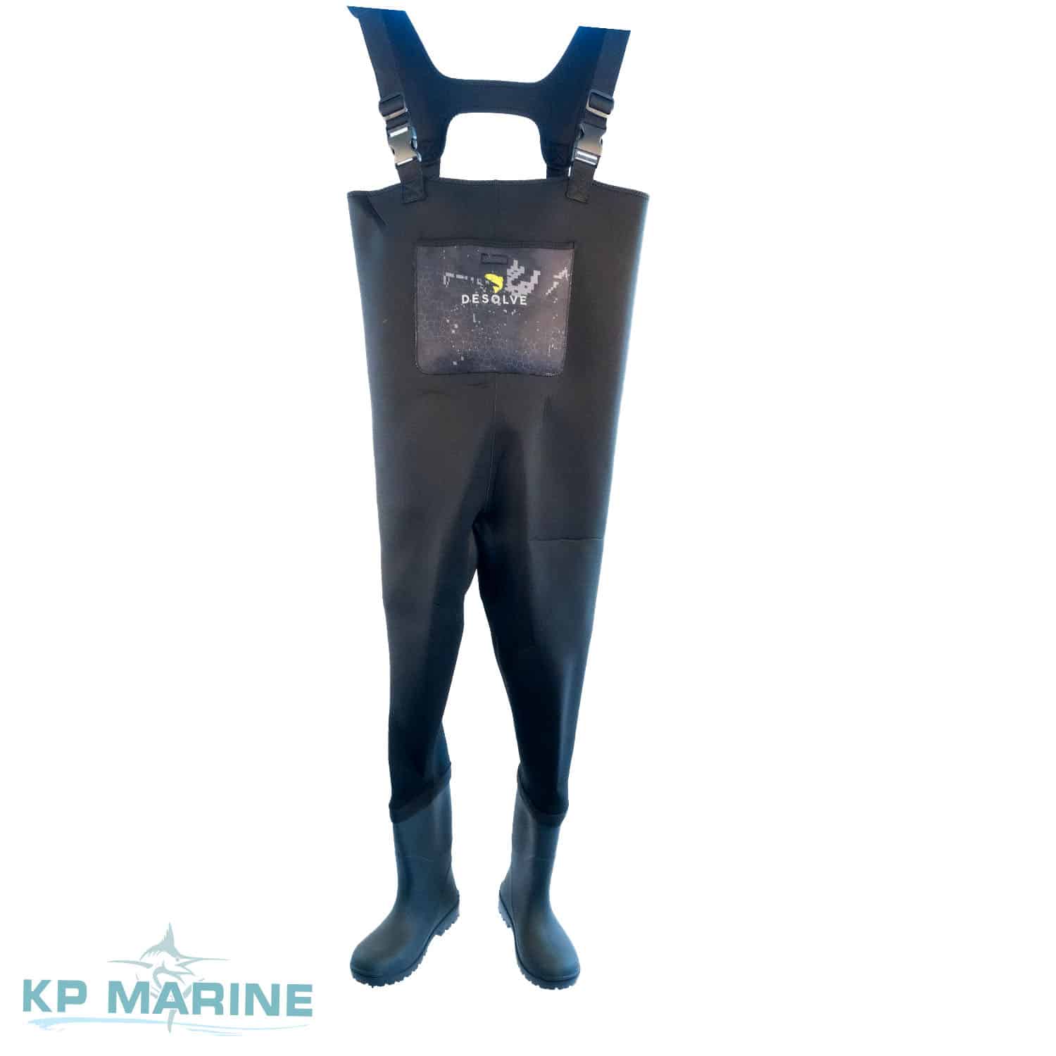 Desolve Flow 3.5mm Neoprene Waders Black