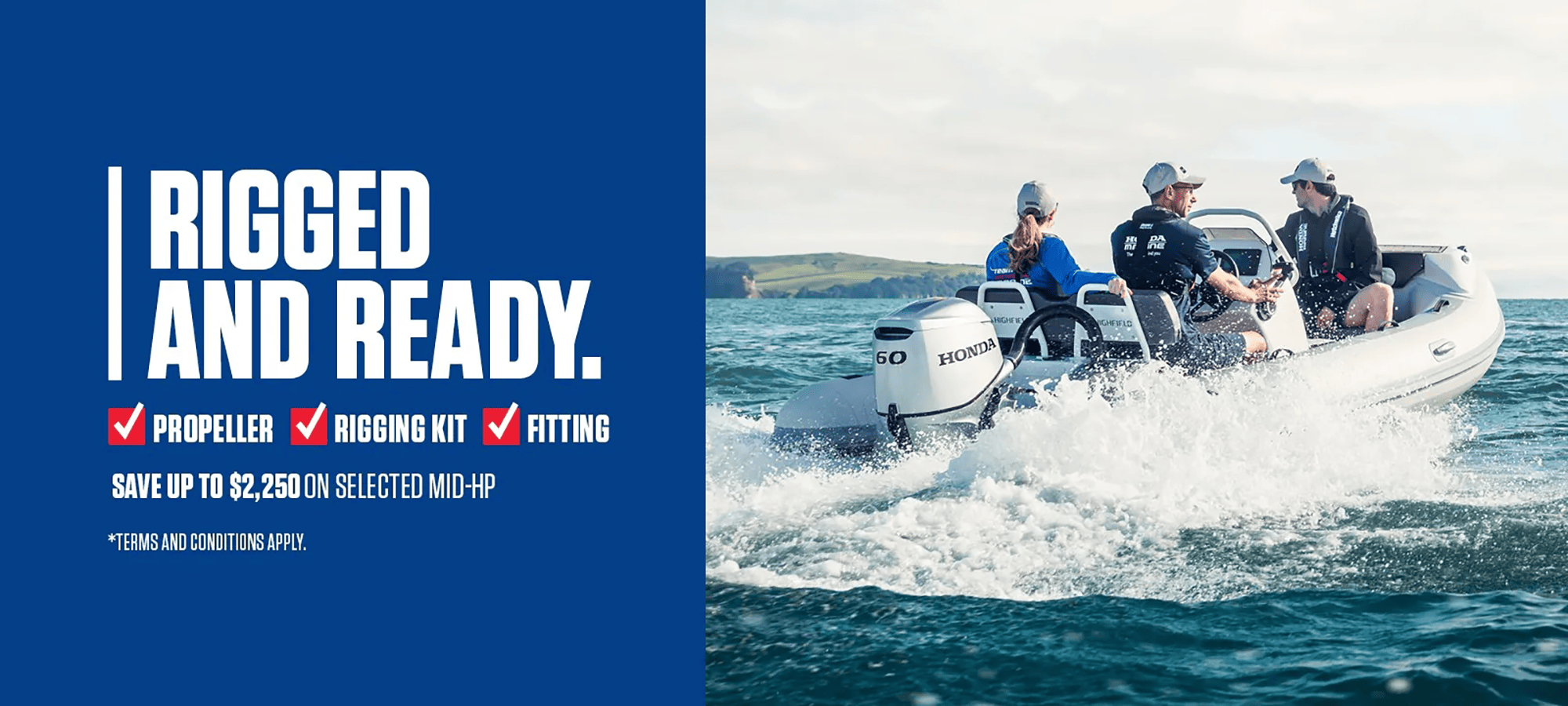 Suzuki Outboards Rigged and Ready. Save up to $2,250 on Selected Mid-HP - KP Marine