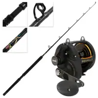 PENN Squall II 60 LD Spinfisher SSM Medium OH Boat Combo 5ft 6in 15 25kg 1pc 2