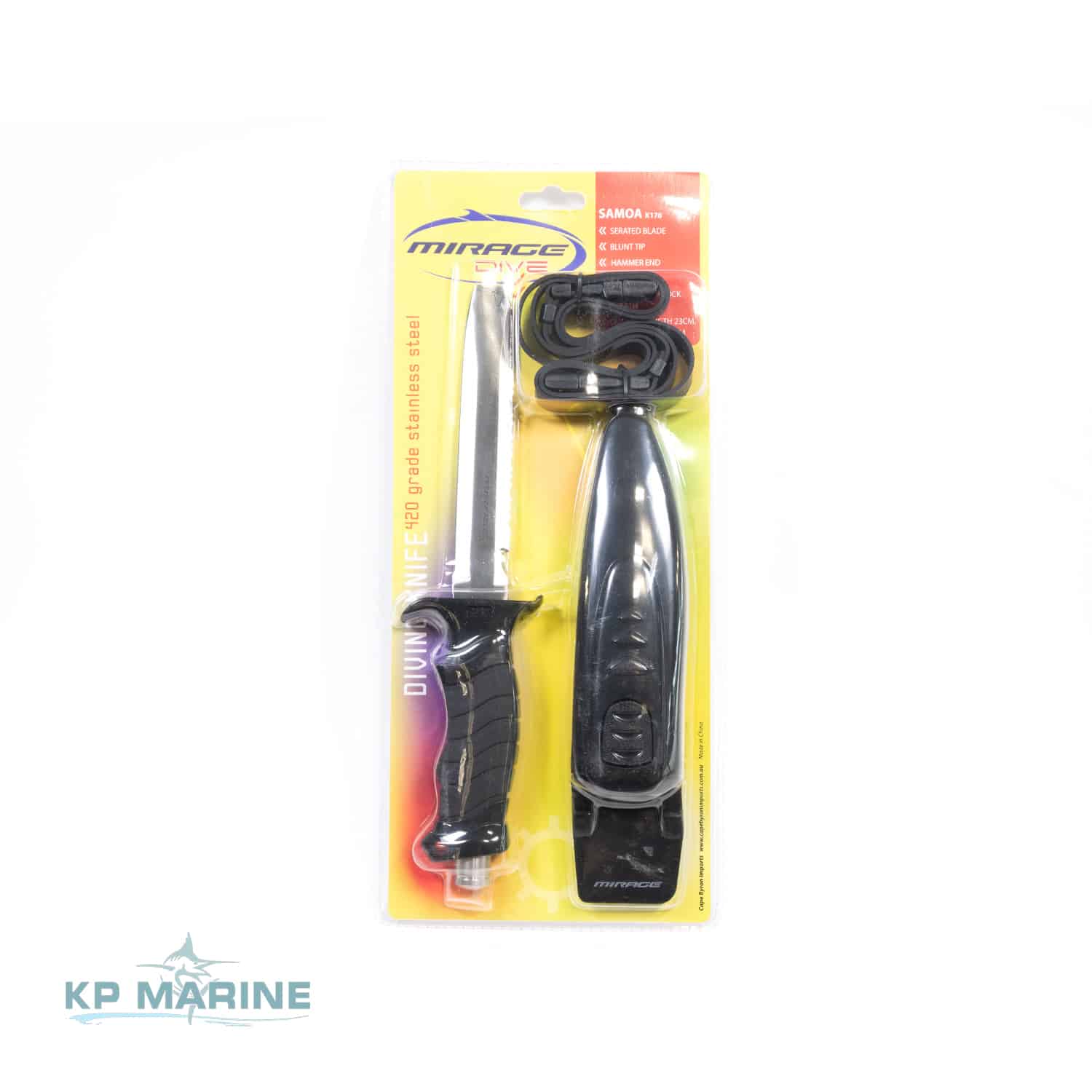 Mirage Samoa K176 Dive Knife KP Marine