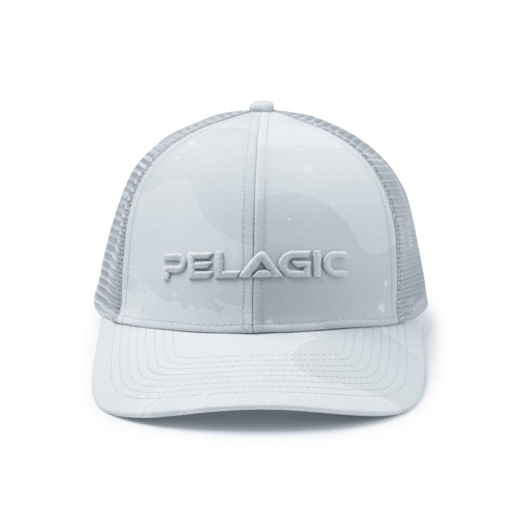 Pelagic Flybridge Brushed Camo Lightgrey Hat 2