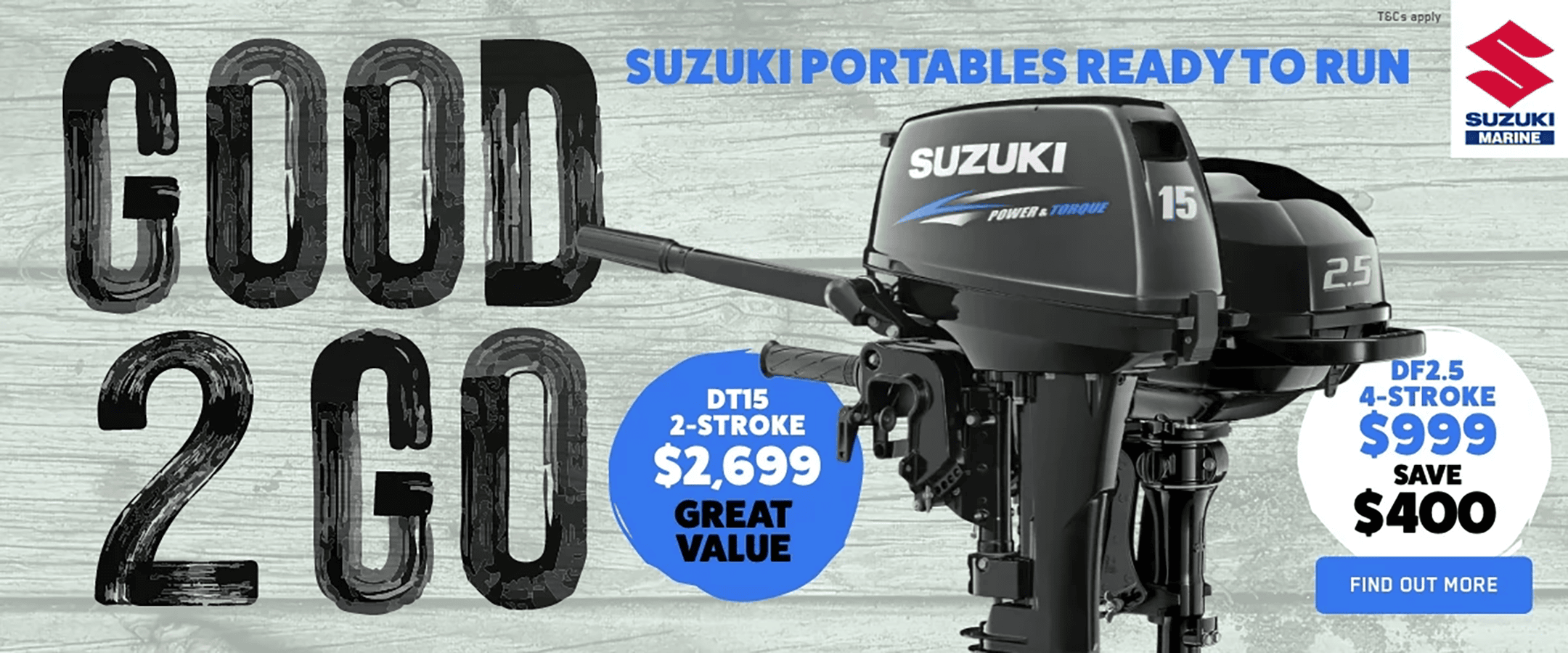 Suzuki Outboards Good to Go - KP Marine