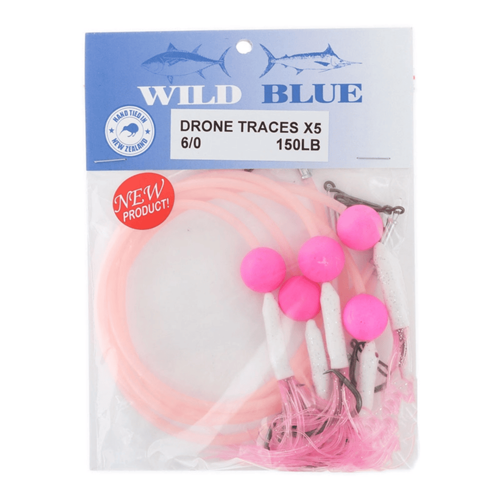 Wild Blue Drone Trace 150lb 6 Pnk